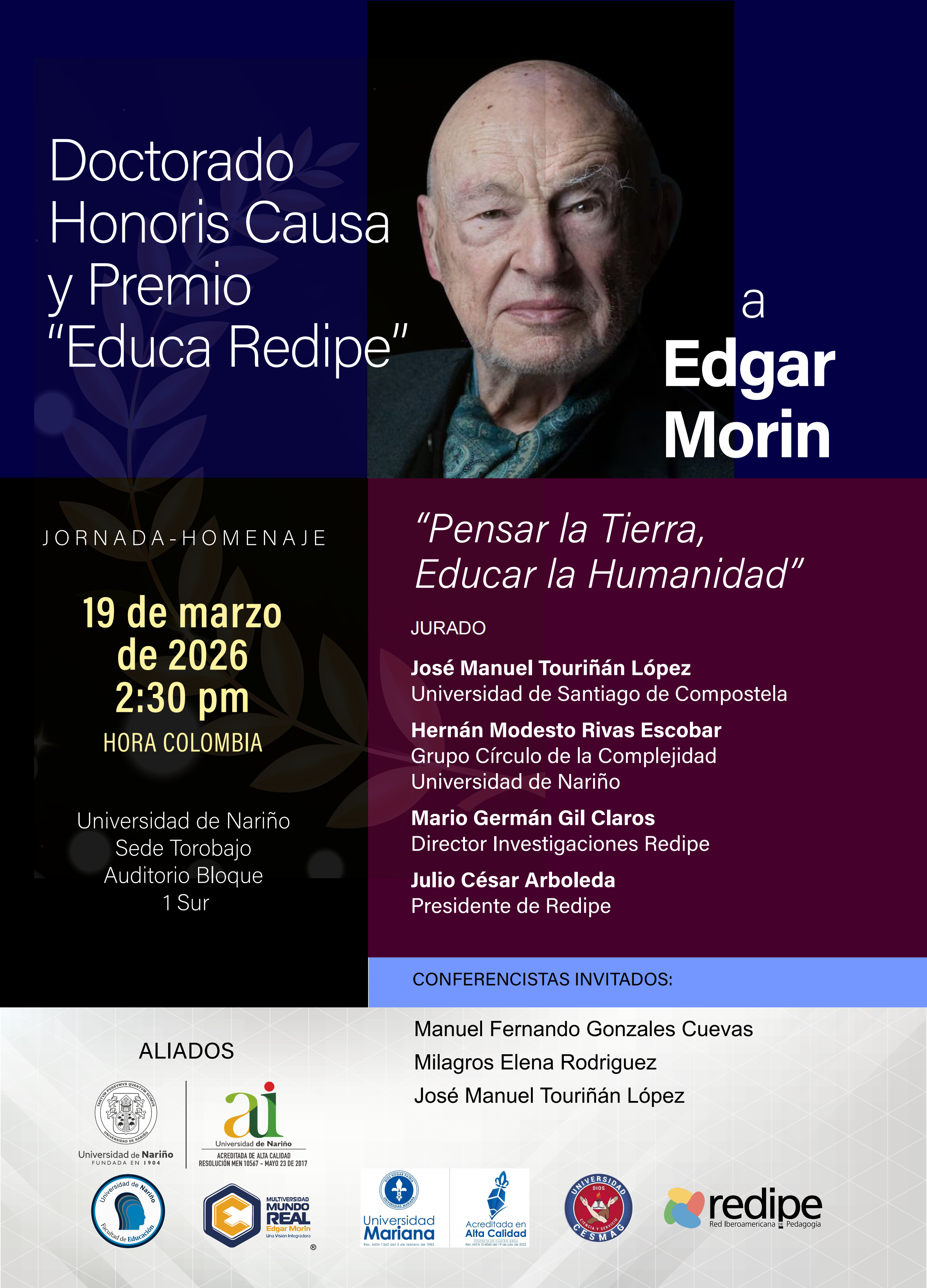 Pensar la Tierra, Educar la Humanidad img2