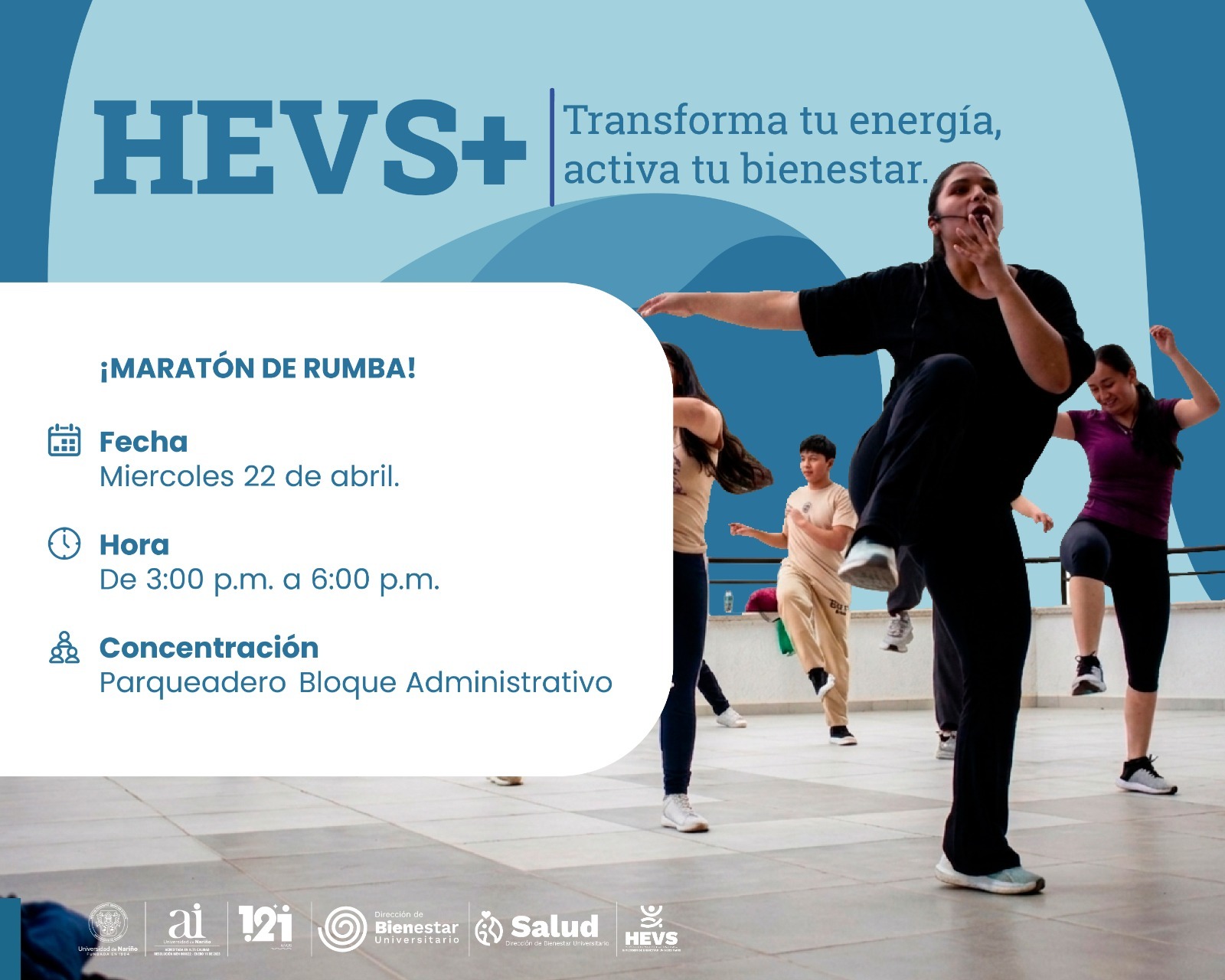 HEVS+ y la Primera Maratón de Rumba Aeróbica