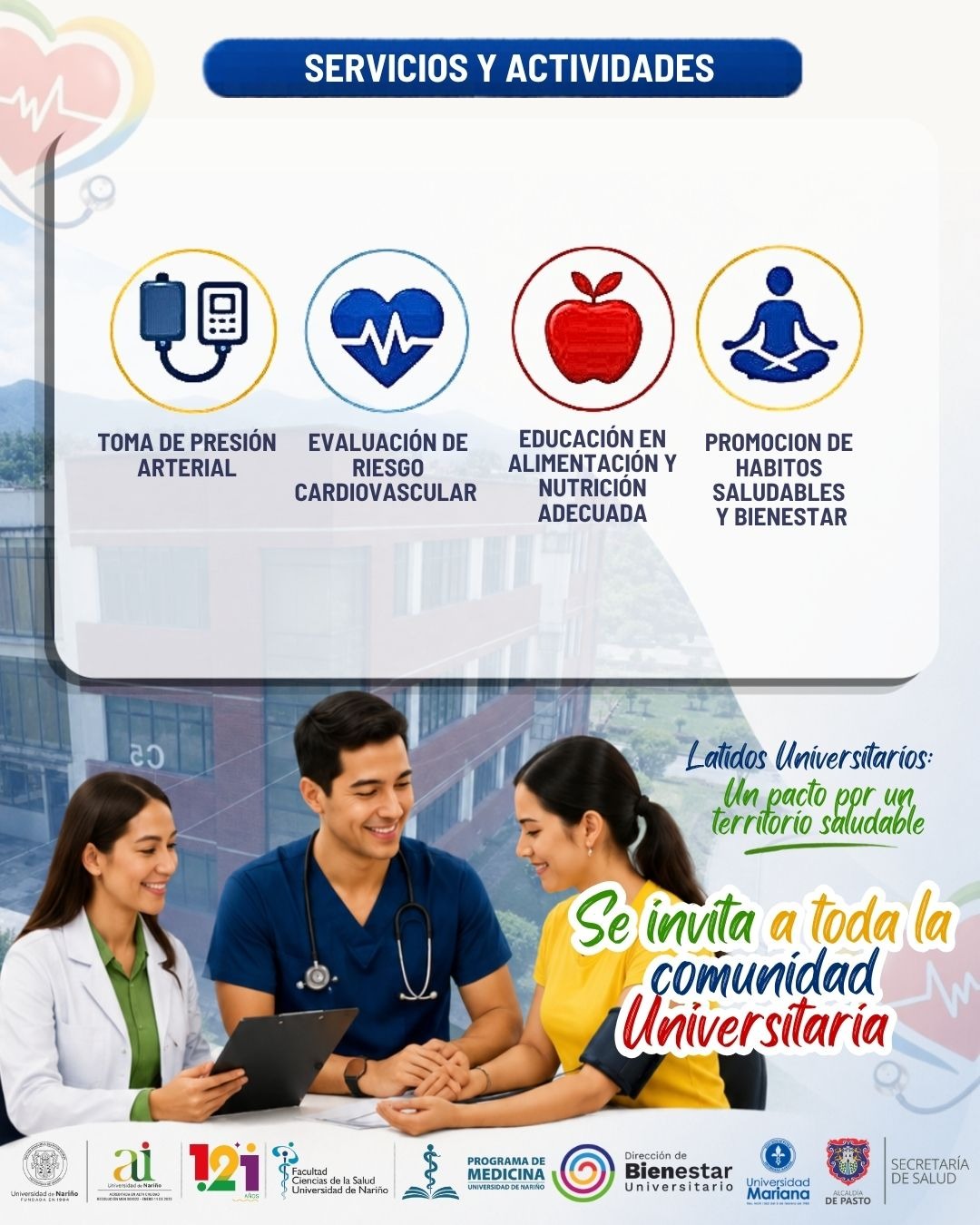 Evento I Jornada en Salud Integral y Tamizaje 2