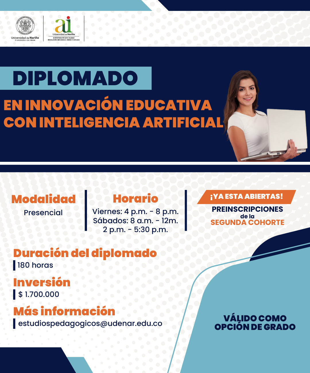 Diplomado en Innovación educativa con inteligencia artificial junio 2026