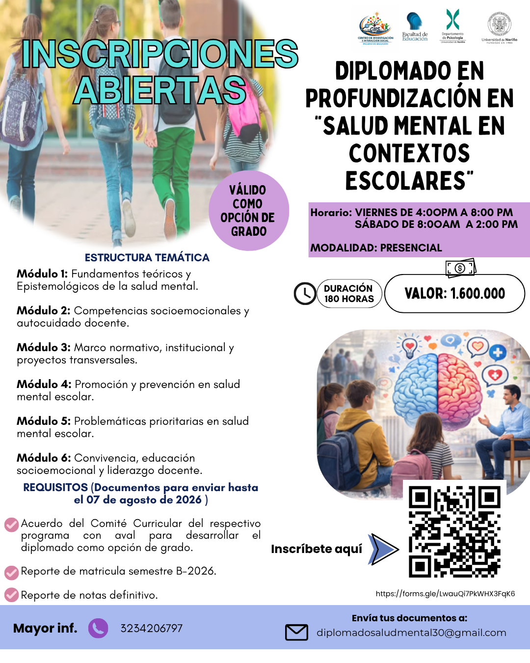Diplomado en salud mental b2026