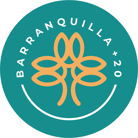 Logo Barranquilla + 20