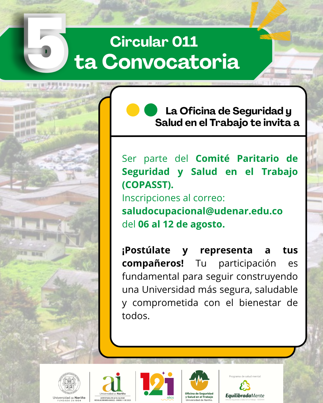 5ta Convocatoria COPASST 1