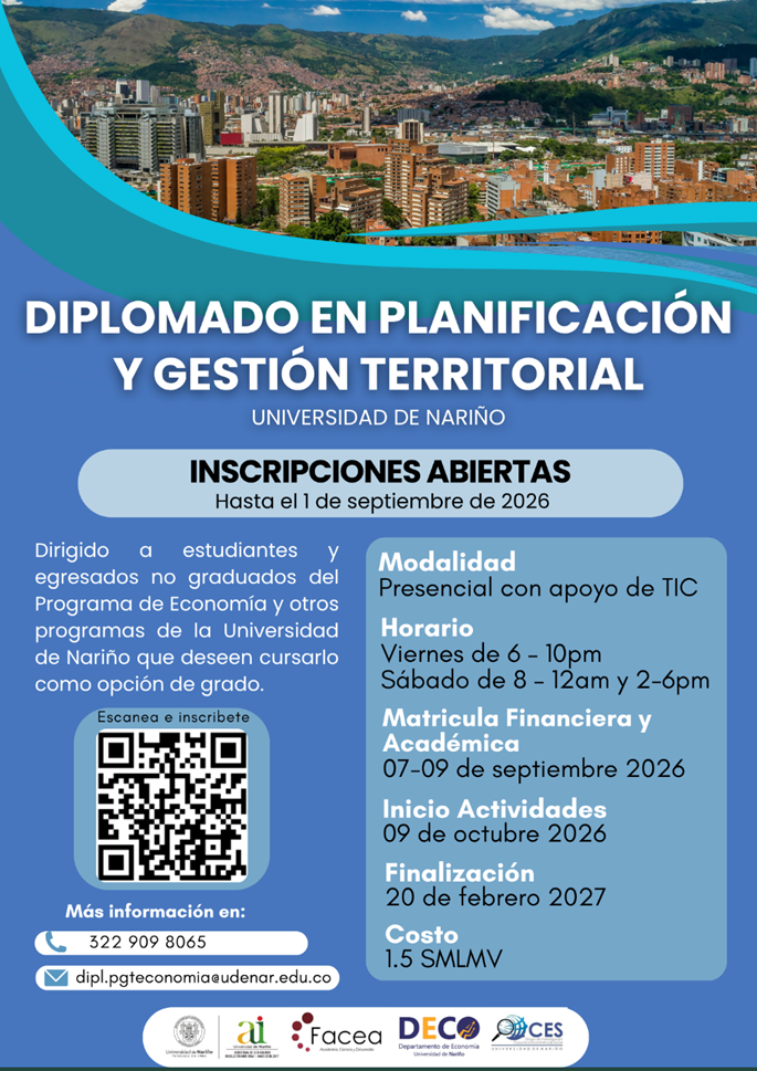 Diplomado en Planificación y Gestión Territorial septiembre 2026