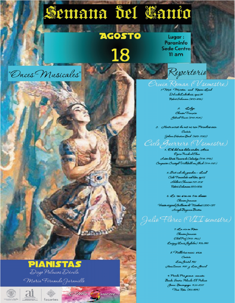 Evento Semana del Canto 2