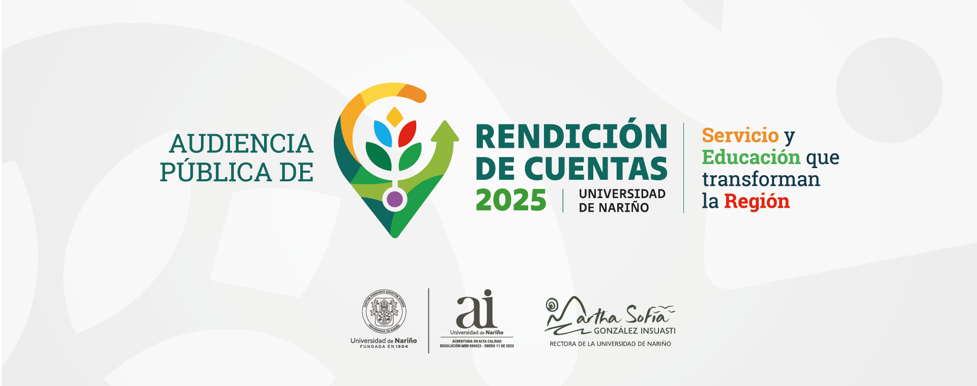 Portada Rendición de Cuentas 2025