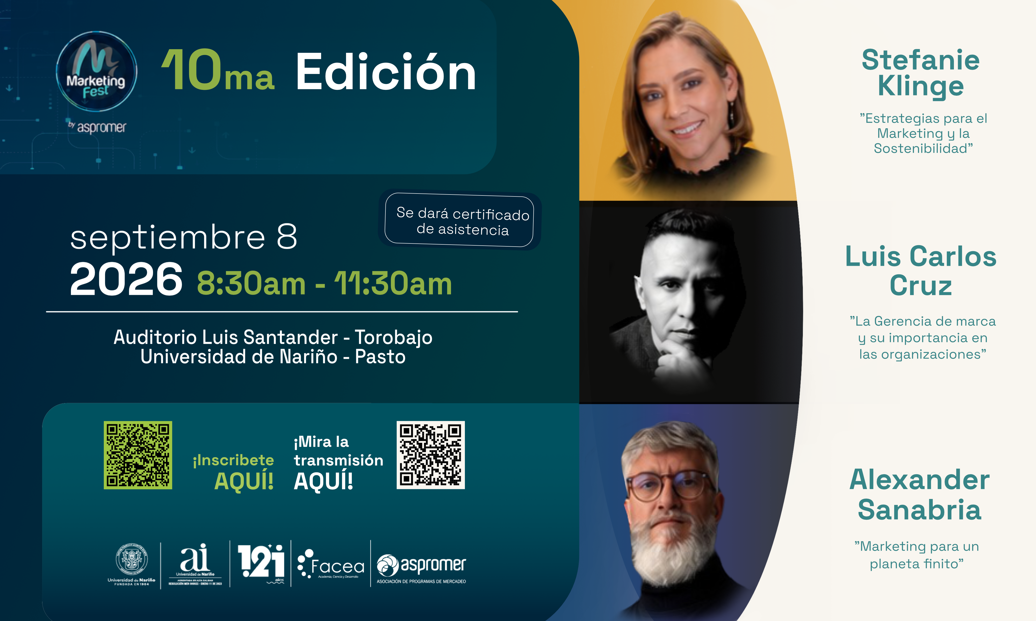 Flyer evento de Marketing