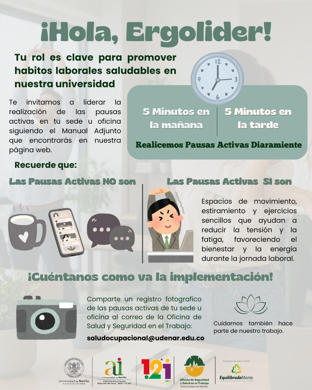 Infografia Ergonomia SST