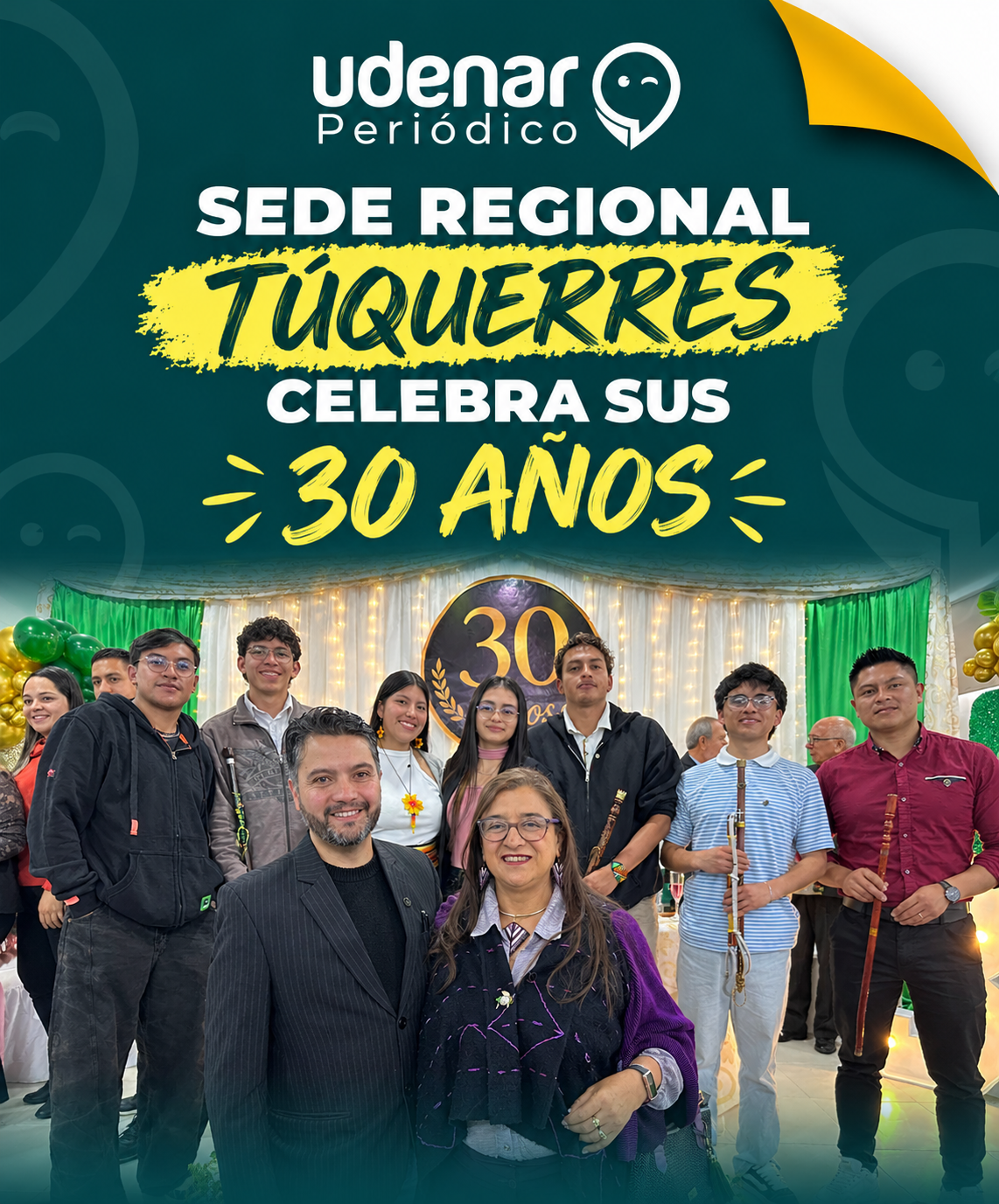 Aniversario 30 Sede Regional Túquerres